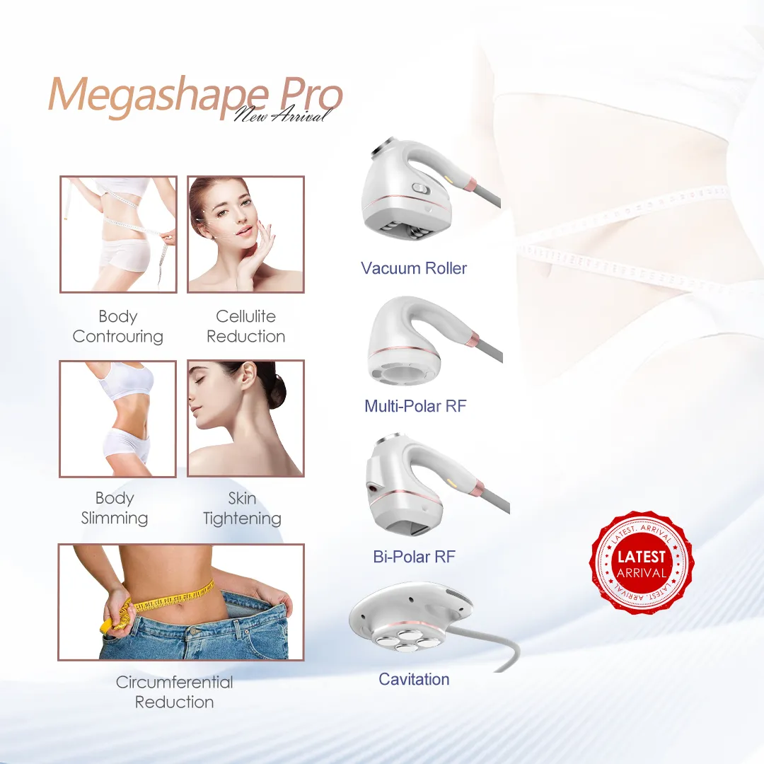 RF Vacuum Cavitation Roller Slimming Machine